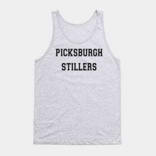 Picksburgh Stillers - Black Tank Top